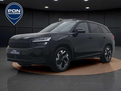 Zwart Occasion 2025 Skoda Kodiaq SportLine SUV | € 51.850 (Eerlijke prijs)