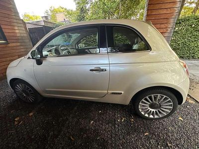 Wit Occasion 2014 Fiat 500C Lounge Cabriolet | € 7.650 (Eerlijke prijs)