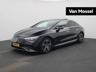 Zwart Gebruikt 2022 Mercedes EQE350 AMG line Sedan | € 37.900