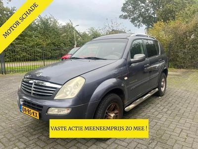 tweedehands Ssangyong Rexton RX 270 Xdi HR VAN UITVOERING ZIE OMSCHRIJVING !!!! START NIET !!! NOT STARTING !!!