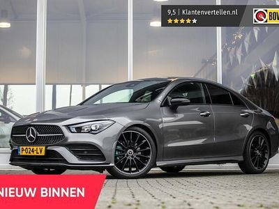 Grijs (metallic) Gebruikt 2022 Mercedes CLA180 AMG line Sedan | € 33.850 (Eerlijke prijs)