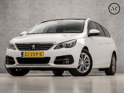 tweedehands Peugeot 308 SW 1.2 PureTech Sport (PANORAMADAK, APPLE CARPLAY, NAVIGATIE, 360 CAMERA, GETINT GLAS, SPORTSTOELEN, LANE ASSIST, LEDER, DAB+, NIEUWSTAAT)