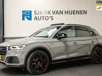 tweedehands Audi SQ5 Q5 3.0TFSIQuattro S-Line 354pk Automaat DLR|Quantum|Kuipstoelen|Panoramadak|Virtual Cockpit|360 Camera|Black Pack|21inch