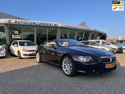 Occasion BMW 645 Cabriolet 333 PK (244 kW) 2004 Zwart Cabriolet
