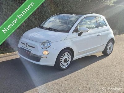 Zwart Occasion 2010 Fiat 500 Lounge Hatchback | € 5.999 (Iets duurder)