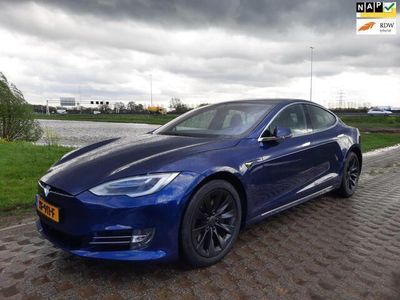 Occasion Tesla Model S 244 kW (333 PK) 2018 Blauw Hatchback