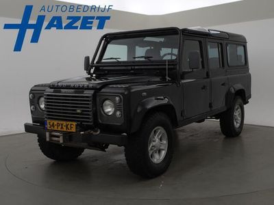 tweedehands Land Rover Defender 2.5 TD5 110 SW G4 7-PERS *YOUNGTIMER* + FRONTLIER / STANDKACHEL