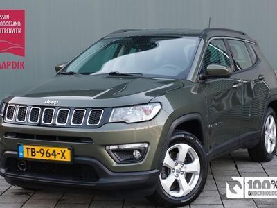 tweedehands Jeep Compass BWJ 2018 / 120 PK 1.6 diesel Longitude / Clima / Navi / Trekhaak / Cruise / Half leer / Lichtmetaal / PDC / Camera a. /