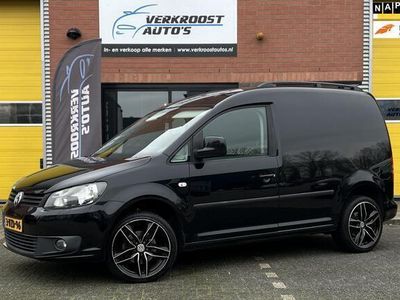 tweedehands VW Caddy 1.6 TDI stoelverwarming. navi. leder