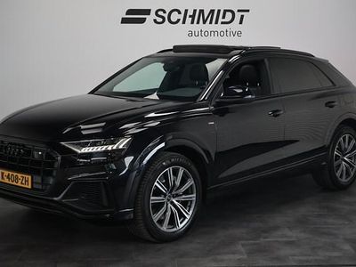 Zwart Occasion 2021 Audi Q8 S-Line SUV | € 56.995 (Eerlijke prijs)