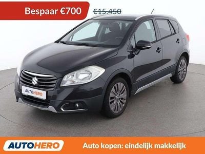 Zwart Occasion 2016 Suzuki SX4 GLX SUV | € 14.949 (Goede deal)