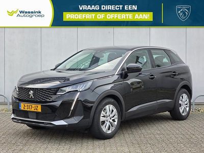 Zwart Gebruikt 2021 Peugeot 3008 Active SUV | € 22.935 (Eerlijke prijs)