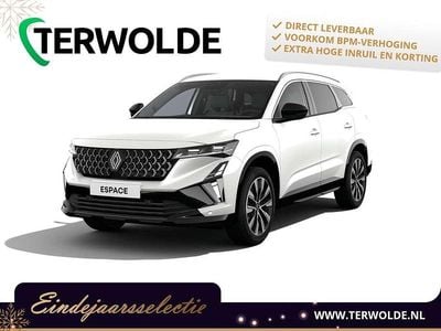 Wit Nieuw 2025 Renault Espace Techno MPV | € 48.290 (Eerlijke prijs)