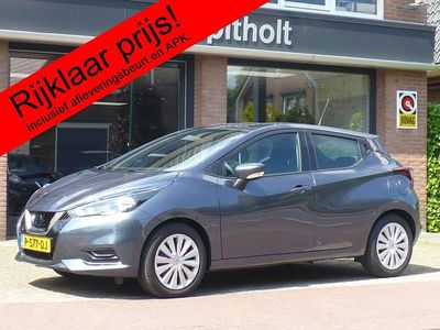 Grijs, metallic lak Occasion 2022 Nissan Micra Acenta Hatchback | € 17.475 (Iets duurder)