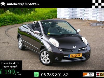 tweedehands Nissan Micra C+C Micra C+C 1.6 Tekna Plus | Cabrio | Automaat | Org NL |