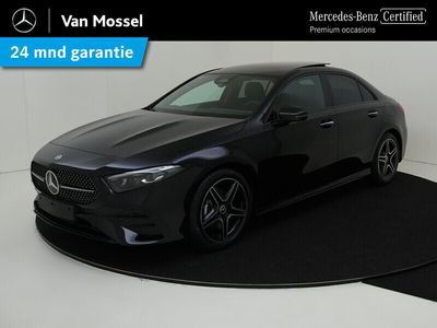 Occasion Mercedes A180 AMG line 136 PK (100 kW) 2024 Zwart Sedan