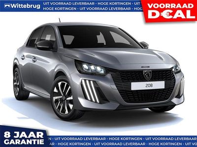 Grijs Nieuw 2025 Peugeot 208 GT Hatchback | € 25.888 (Super prijs)