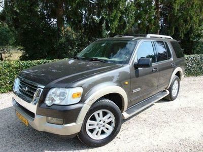 tweedehands Ford Explorer 4.0 EDDIE BAUER EDITION 7 PERS. Clima / Cruise / Leder / Lm Velgen. ( YOUNGTIMER )