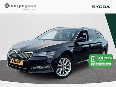 Zwart Gebruikt 2020 Skoda Superb Business Line Stationwagen | € 22.450 (Goede deal)
