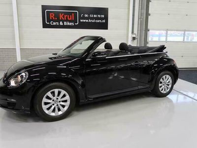 tweedehands VW Beetle (NEW) Cabriolet 1.2 TSI Trend Airco Cruise control Sportvelgen Elektrische cabrioletkap 1e Eigenares Achterspoiler Stoelhoogte verstelbaar Armsteun