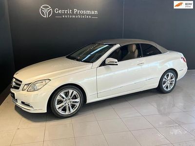 Occasion Mercedes E350 Elegance 272 PK (200 kW) 2010 Wit (metallic) Cabriolet