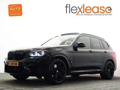 tweedehands BMW X3 M Competition Black Pack- Head Up, Panodak, 360 Camera, Harman Kardon, Carbon inleg, Massage Stoelen