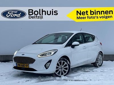Wit (metallic) Occasion 2017 Ford Fiesta Titanium Hatchback | € 9.950 (Iets duurder)