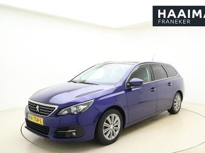 Occasion Peugeot 308 SW Premium 131 PK (96 kW) 2018 Blauw Stationwagen