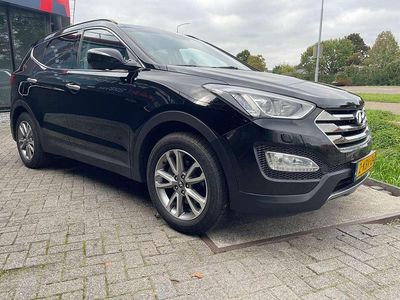 Zwart (metallic) Gebruikt 2013 Hyundai Santa Fe SUV | € 15.950