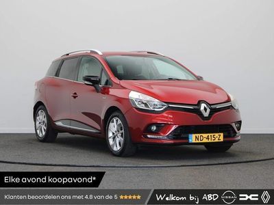 tweedehands Renault Clio IV Estate 90pk TCe Limited | Airco | Navigatie | Licht metalen velgen |