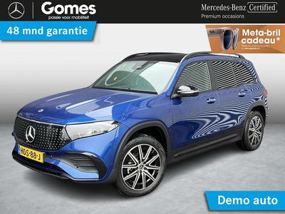 Blauw Gebruikt 2025 Mercedes EQB250+ AMG line SUV | € 51.950 (Eerlijke prijs)