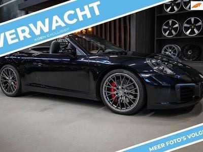 Zwart (metallic) Occasion 2016 Porsche 911 Carrera S Cabriolet Cabriolet | € 109.950 (Eerlijke prijs)