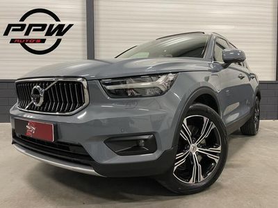 tweedehands Volvo XC40 T5 262PK Recharge Inscription THUNDER-GREY/PANO/H&K/360CAMERA/ACC/MEMORY SPORT-LEER/LED/STANDKACHEL/19"LMV/TREKHAAK