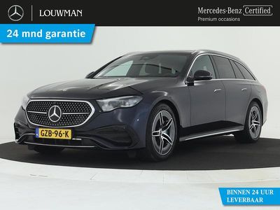 Blauw Gebruikt 2024 Mercedes E300 AMG Stationwagen | € 54.950 (Duur)