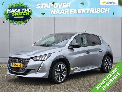 tweedehands Peugeot e-208 EV 50kWh 136pk GT Pack, PANO, NAVI, ADAPT.CRUISE, 360km range, € 2000,- subsidie mogelijk!