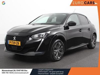 Zwart Occasion 2021 Peugeot e-208 Allure Hatchback | € 14.990 (Eerlijke prijs)