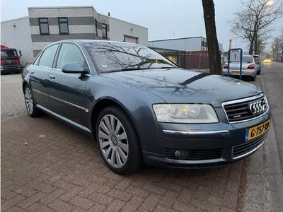 tweedehands Audi A8 4.2 Quattro Pro Line Automaat Nieuwstaat Airco/ECC,Navigatie,Leder,Xenon