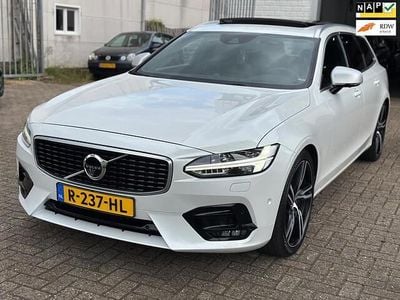 Occasion Volvo V90 R-Design 335 PK (246 kW) 2016 Wit Stationwagen