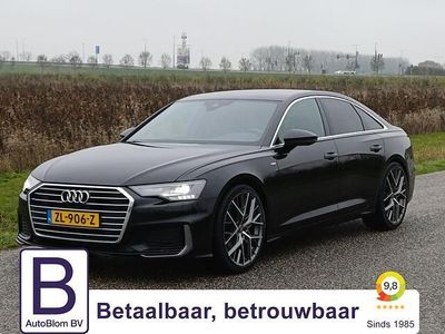 Zwart (metallic) Gebruikt 2019 Audi A6 S-Line Sedan | € 28.950 (Duur)