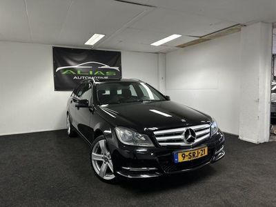 tweedehands Mercedes 180 C-KLASSE EstatePrestige Avantgarde AIRCO 2013 - PANO - NAVI - PDC - NAP!