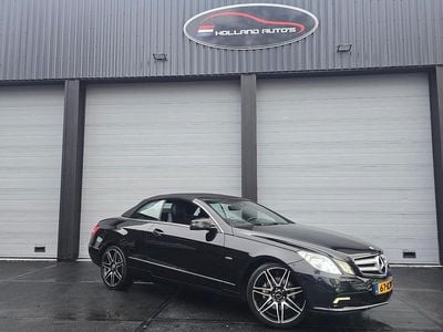 Zwart (metallic) Occasion 2010 Mercedes E350 Elegance Cabriolet | € 14.950 (Iets duurder)