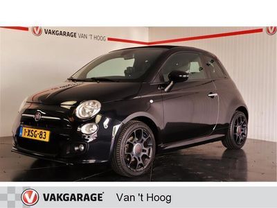 tweedehands Fiat 500 CABRIO 0.9 TwinAir Turbo Cult,Leder,Navi,Lm velgen