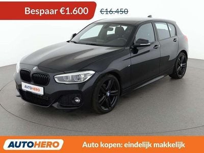 Zwart Occasion 2018 BMW 116 M Sport Hatchback | € 15.049 (Eerlijke prijs)