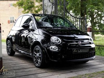 tweedehands Fiat 500C 1.2 Rockstar 2020 Zwart | Cabrio | Benzine | Leder | Airco | Roc