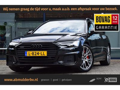 Zwart Gebruikt 2021 Audi A6 Competition Stationwagen | € 46.890 (Eerlijke prijs)