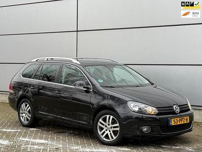 Zwart Gebruikt 2011 VW Golf Highline Stationwagen | € 4.950 (Goede deal)