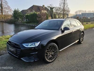 Occasion Audi A4 S-Line 150 PK (110 kW) 2021 Zwart Stationwagen