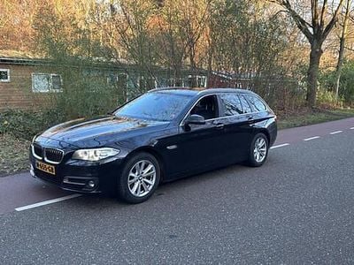 Occasion BMW 518 Luxury Line 150 PK (110 kW) 2017 Zwart Stationwagen