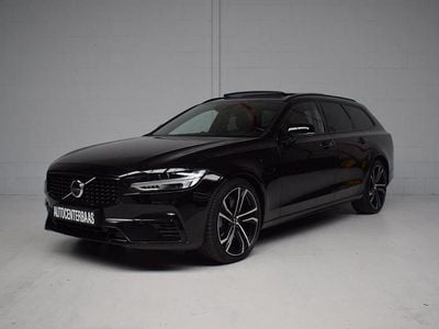 Occasion Volvo V90 R-Design 303 PK (222 kW) 2020 Zwart (metallic) Stationwagen