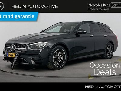 Zwart Occasion 2022 Mercedes E300 Business Stationwagen | € 39.900 (Goede deal)